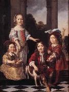 MAES, Nicolaes, Portrait of Four Children